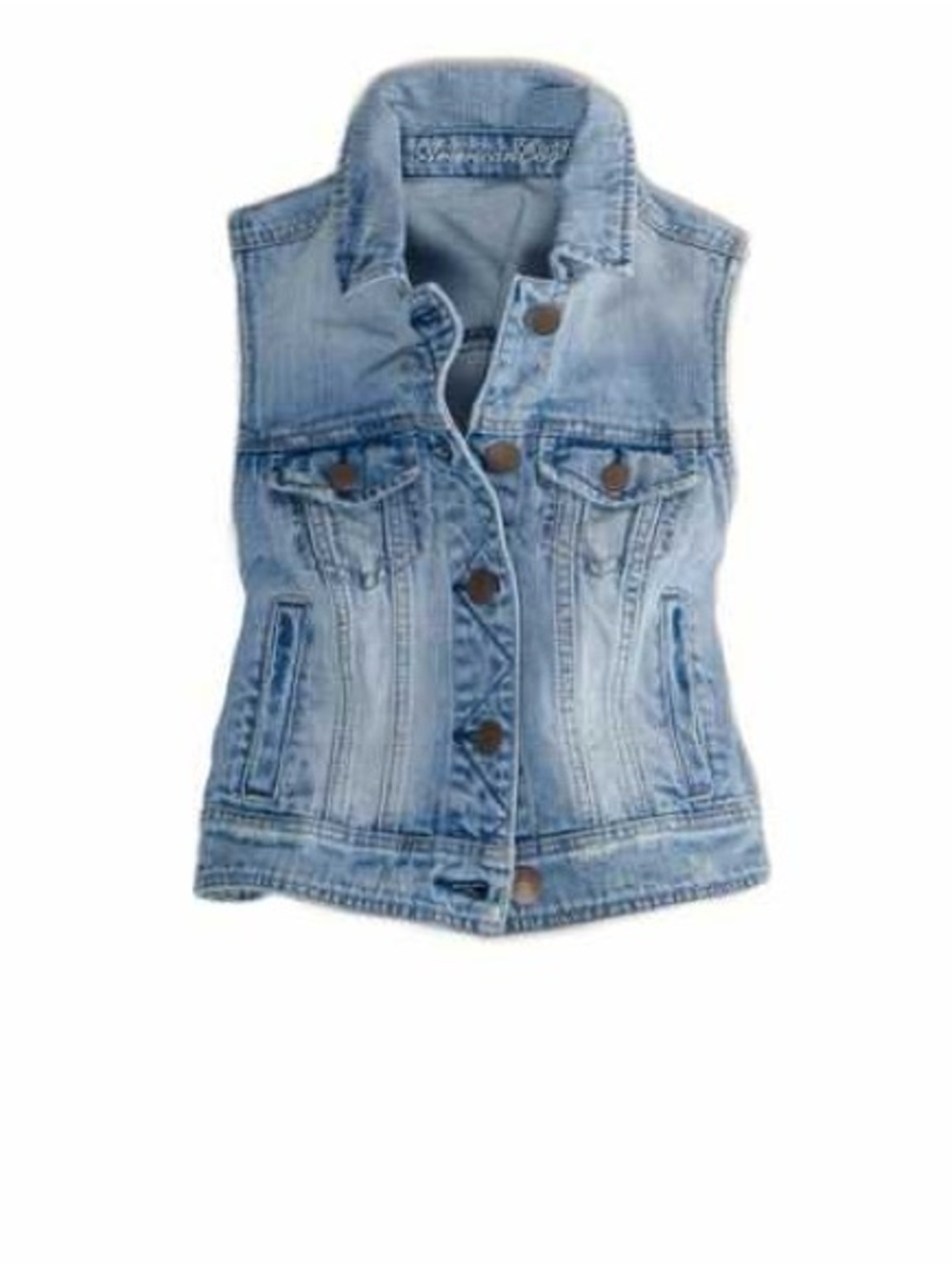 NWT! American Eagle Outfitters Denim Vest, Size Small